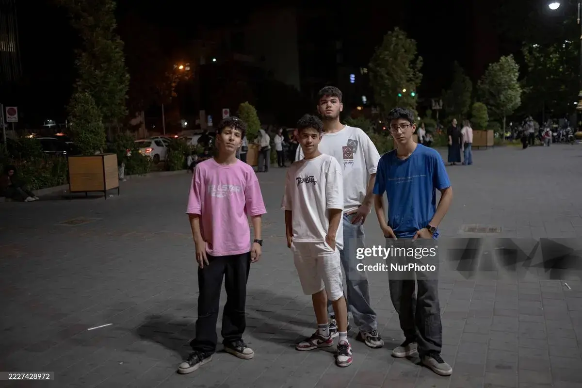 تهران روایت یک روز با اشعه فرابنفش بالا