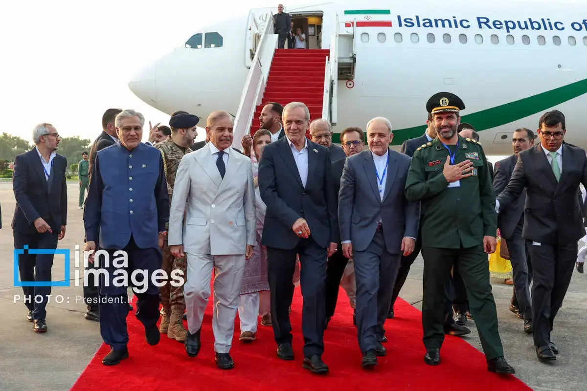 اولین روز سفر پزشکیان به پاکستان