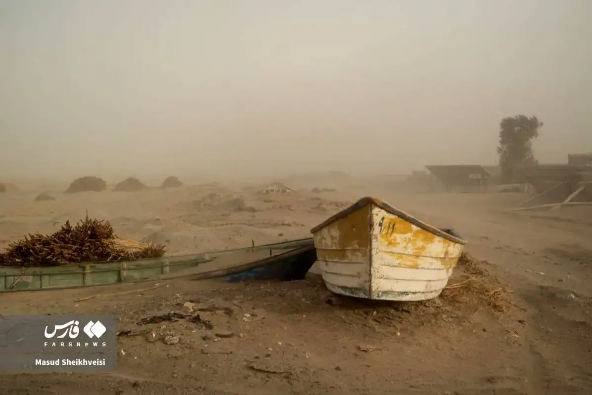 طوفان شن خانه‌های زابل را بلعید