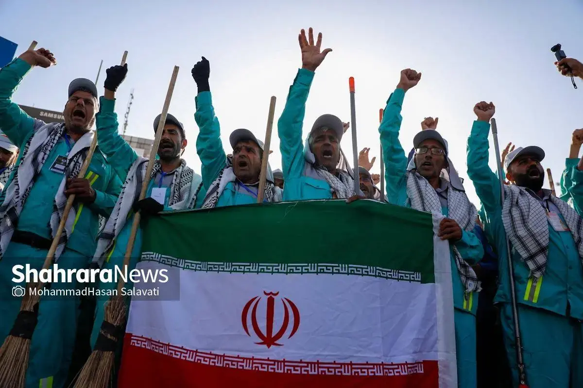 حال و هوای پاکبانان مشهدی در نجف اشرف