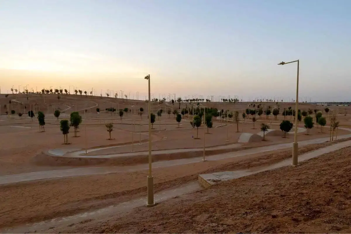 محل گردشگری و تفریحی جدید عربستان در بیابان