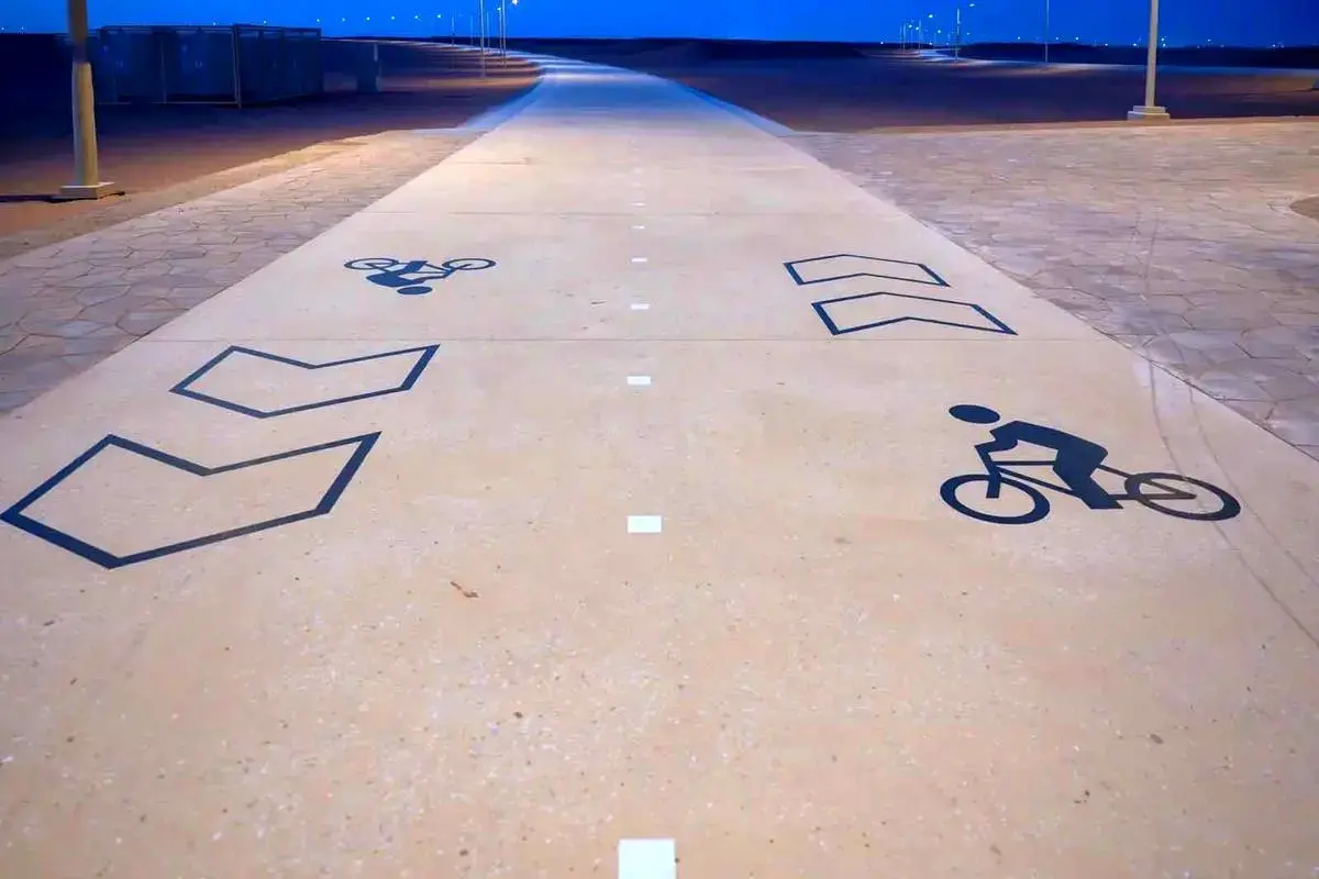 محل گردشگری و تفریحی جدید عربستان در بیابان