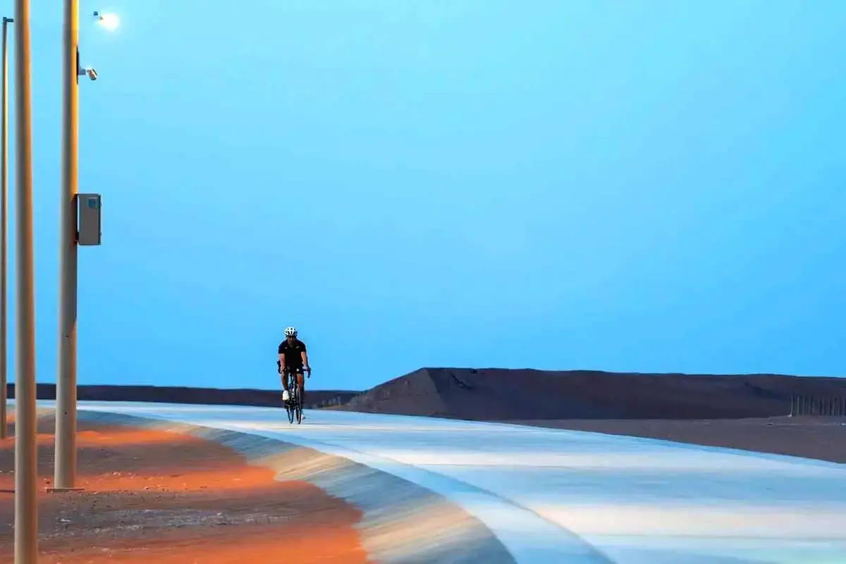 محل گردشگری و تفریحی جدید عربستان در بیابان