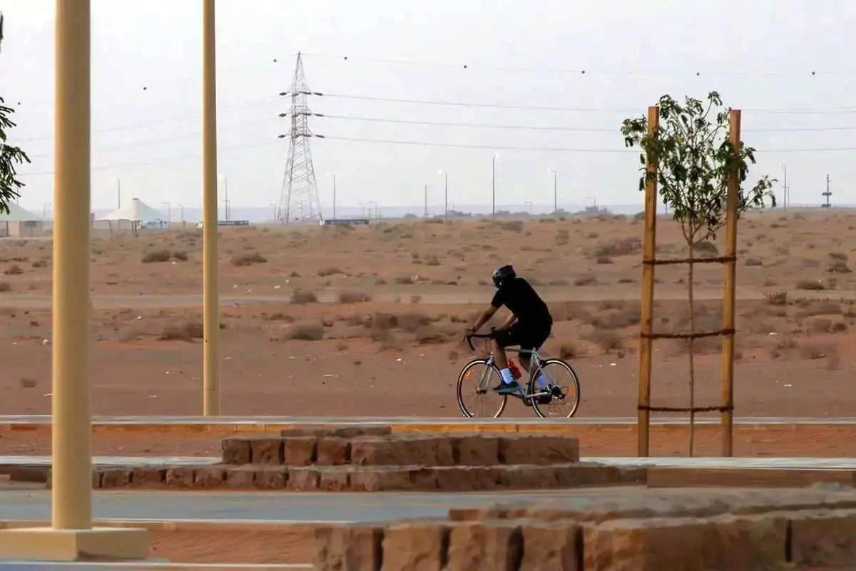محل گردشگری و تفریحی جدید عربستان در بیابان