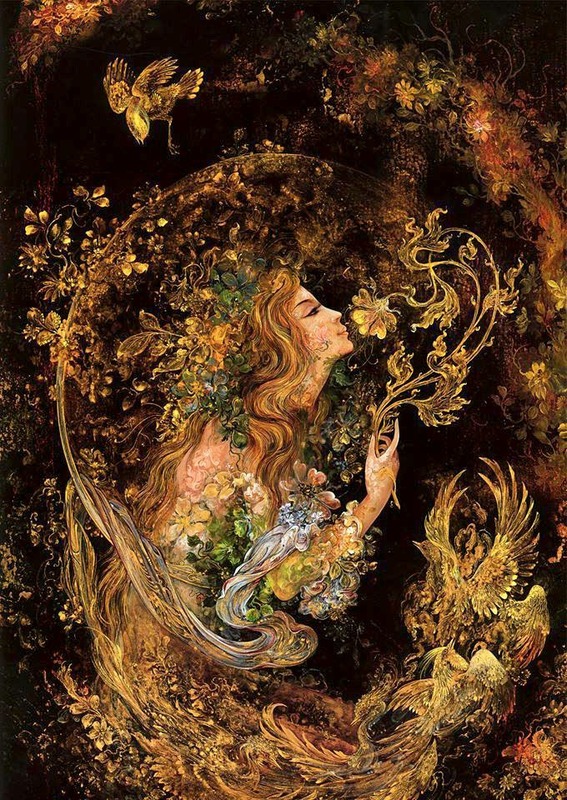 مروری بر آثار شگفت انگیز استاد فرشچیان