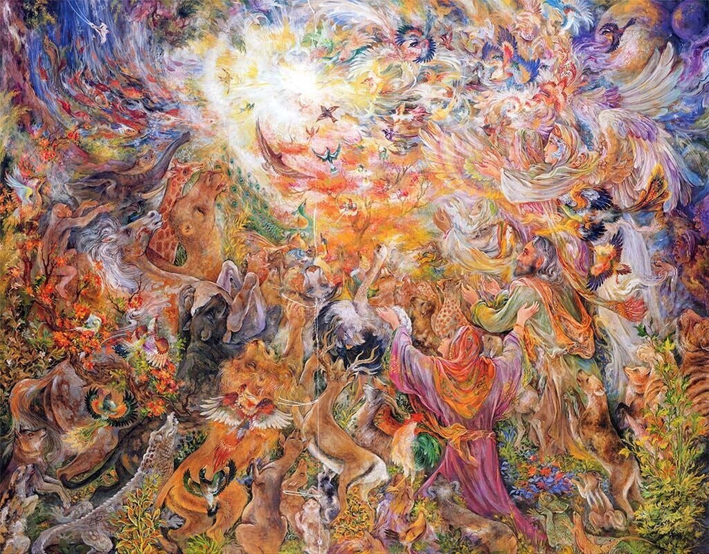 مروری بر آثار شگفت انگیز استاد فرشچیان