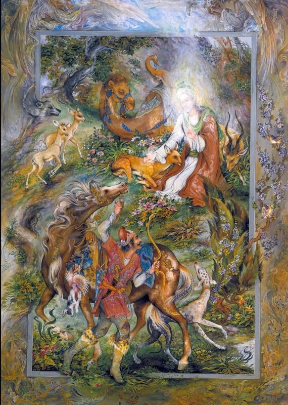 مروری بر آثار شگفت انگیز استاد فرشچیان