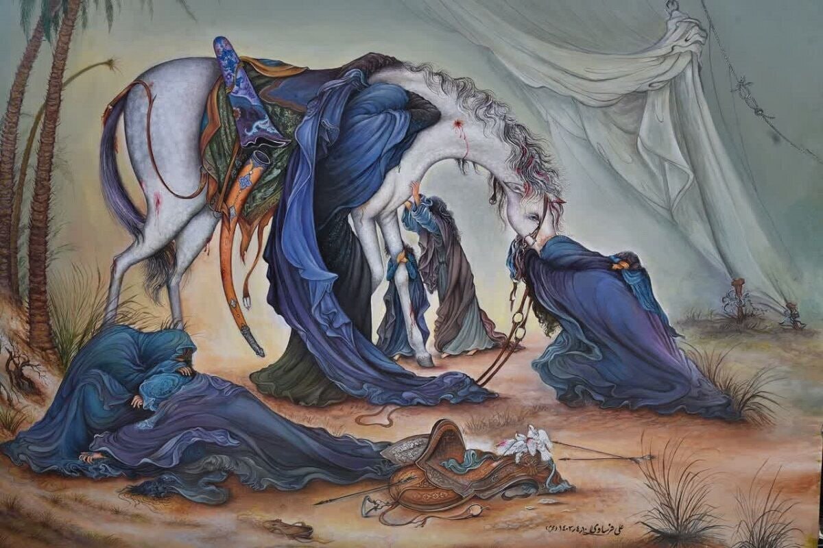 مروری بر آثار شگفت انگیز استاد فرشچیان