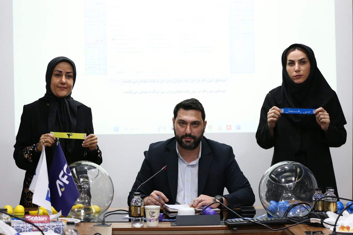 مراسم قرعه کشی لیگ برتر فوتسال زنان