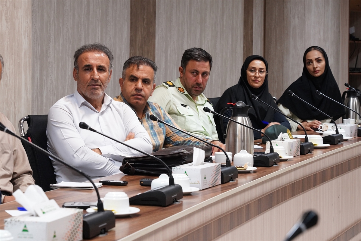 جلسه کمیته مدارس سالم پروژه شهر سالم جلفا تشکیل شد