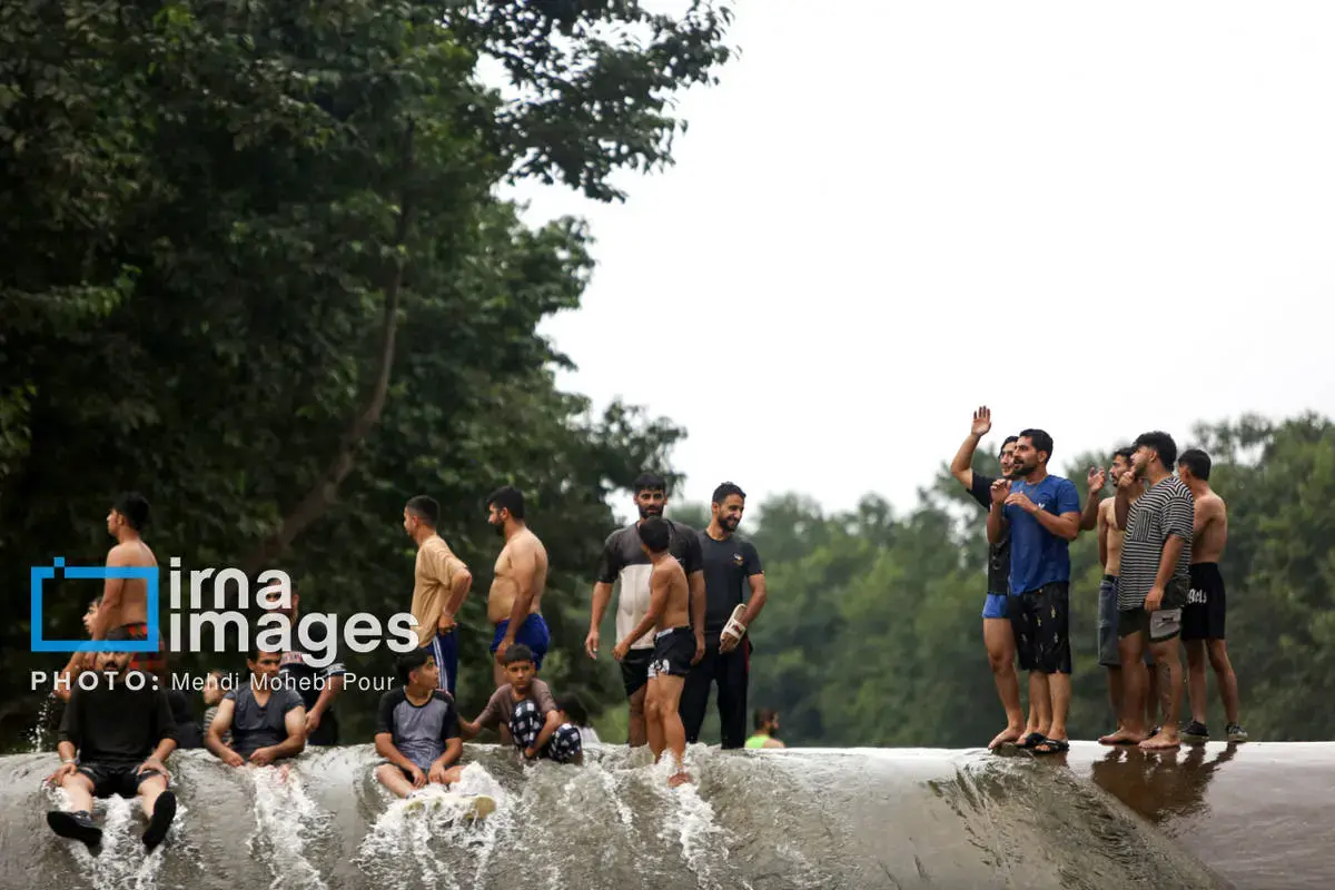 خنکای آب‌تنی در گرمای تابستان