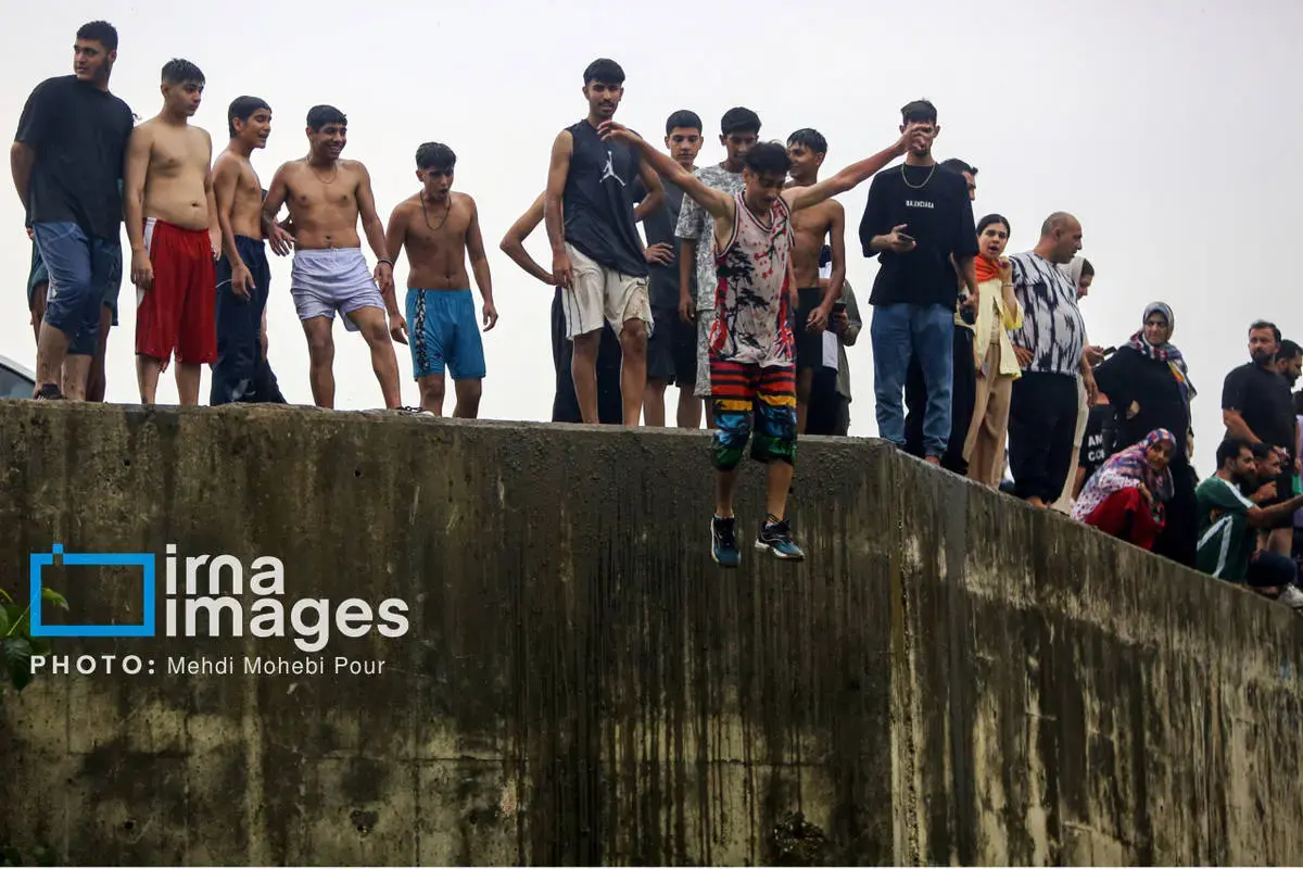 خنکای آب‌تنی در گرمای تابستان