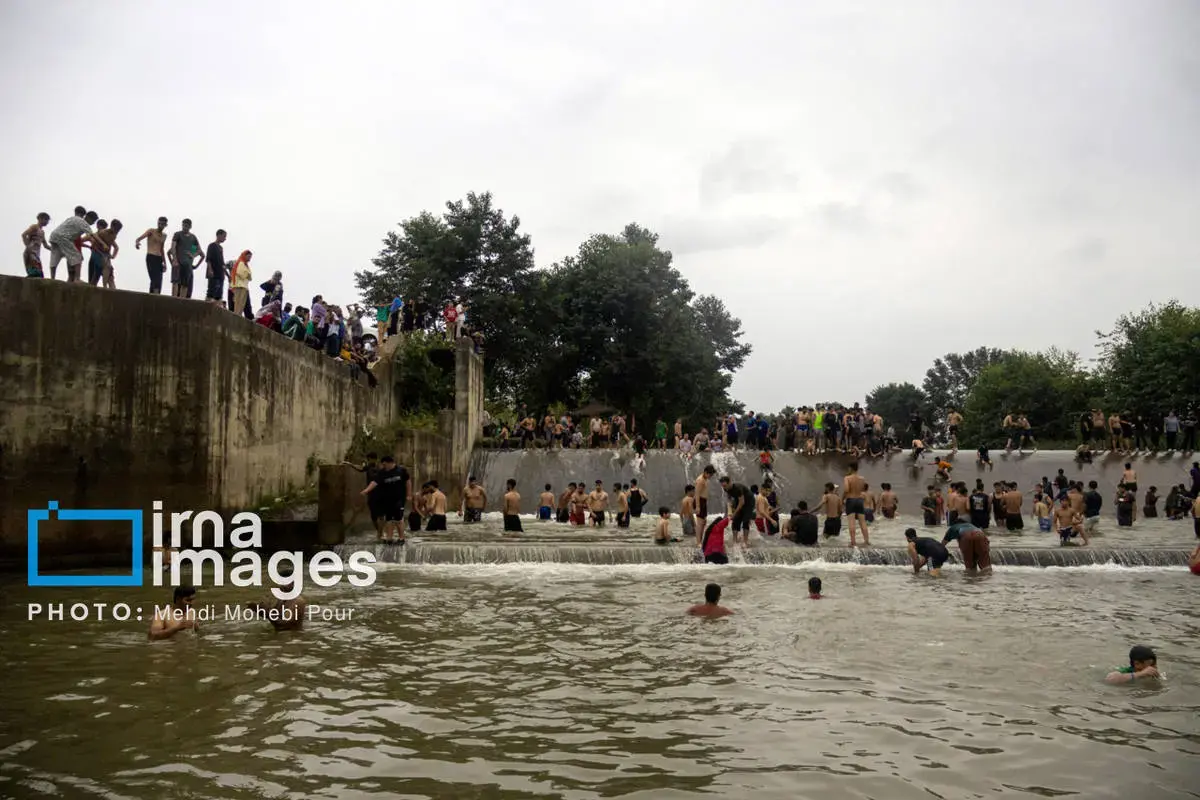 خنکای آب‌تنی در گرمای تابستان