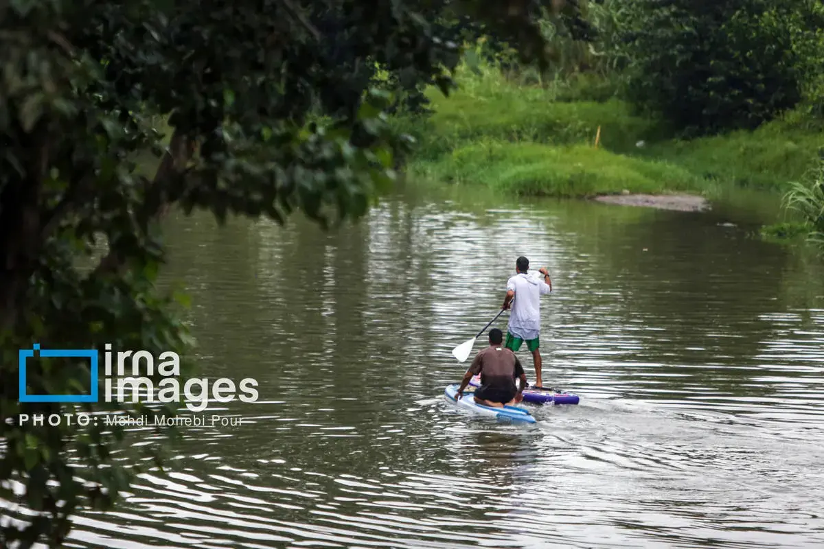 خنکای آب‌تنی در گرمای تابستان