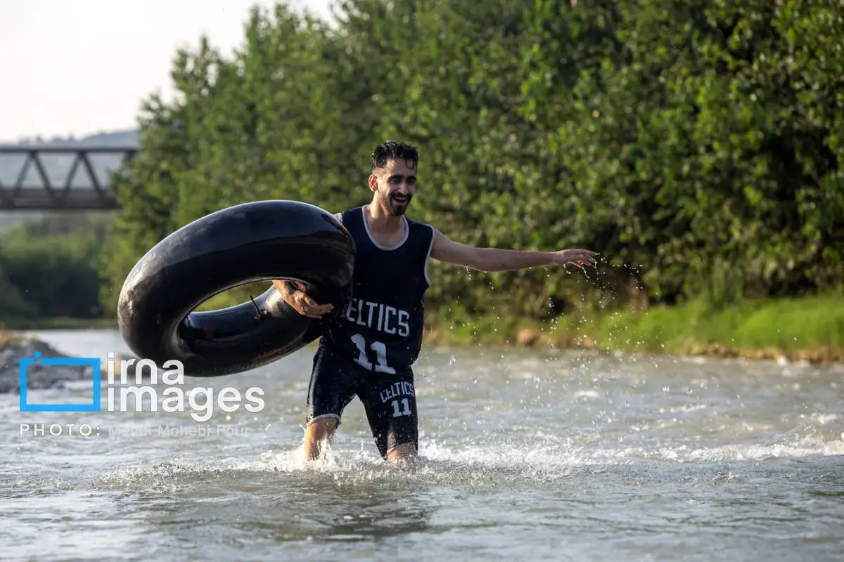 خنکای آب‌تنی در گرمای تابستان