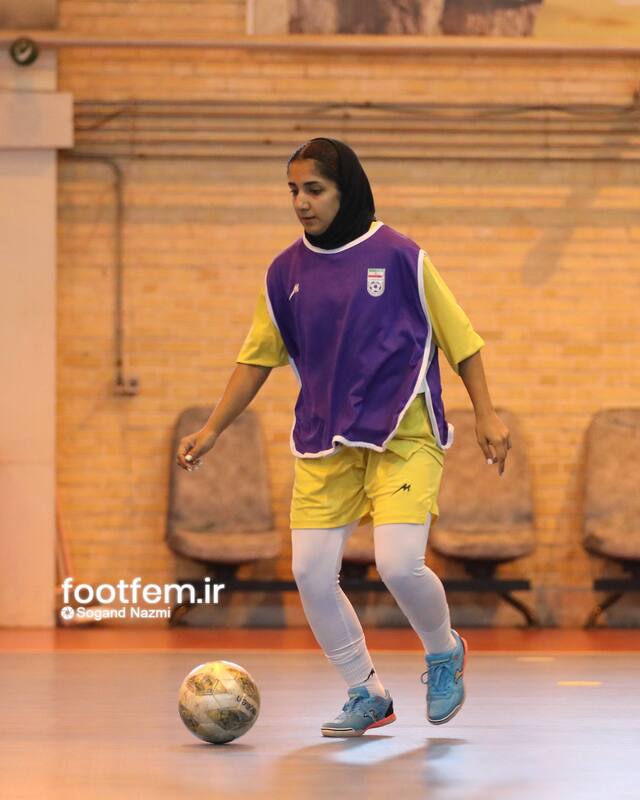تمرین تیم ملی فوتسال زنان ایران