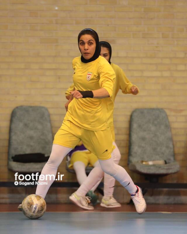 تمرین تیم ملی فوتسال زنان ایران
