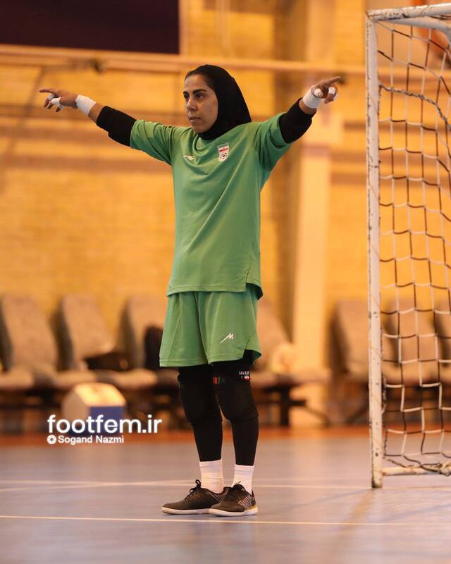 تمرین تیم ملی فوتسال زنان ایران