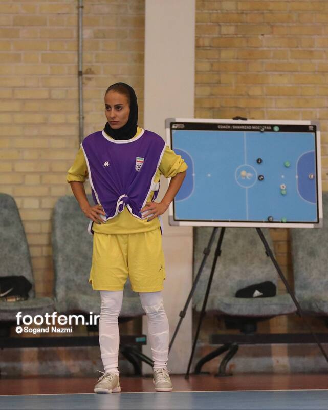 تمرین تیم ملی فوتسال زنان ایران