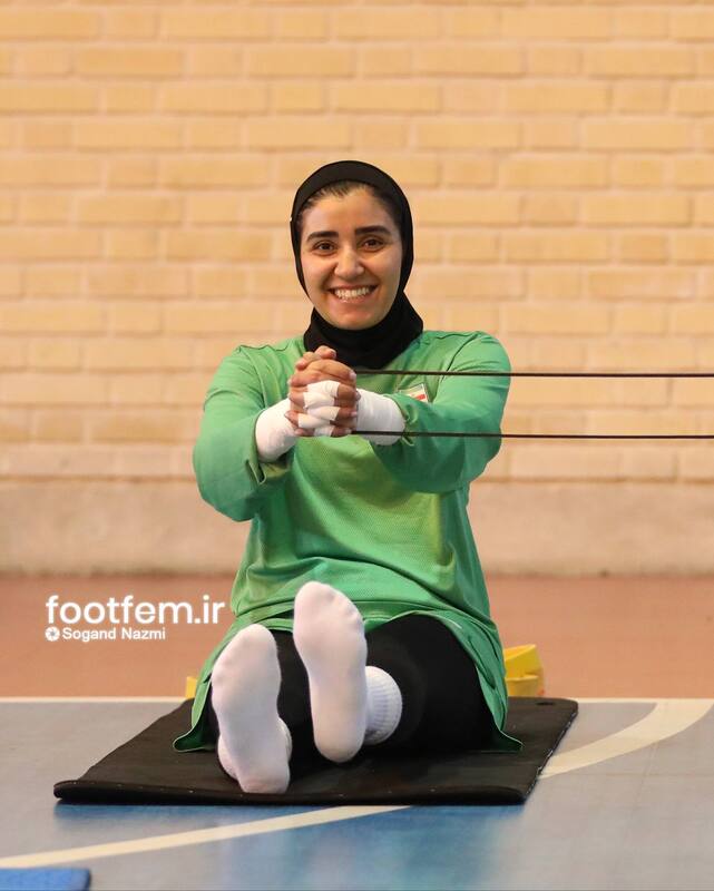 تمرین تیم ملی فوتسال زنان ایران