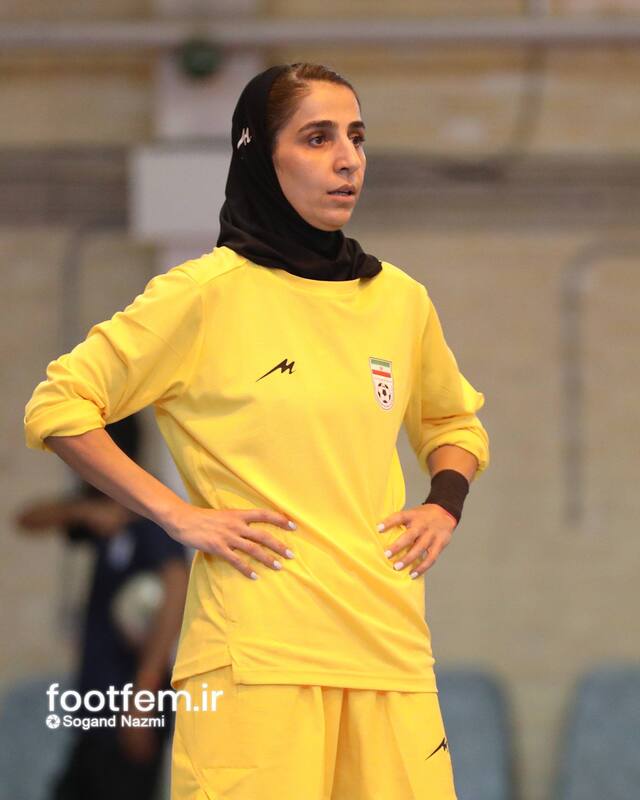 تمرین تیم ملی فوتسال زنان ایران
