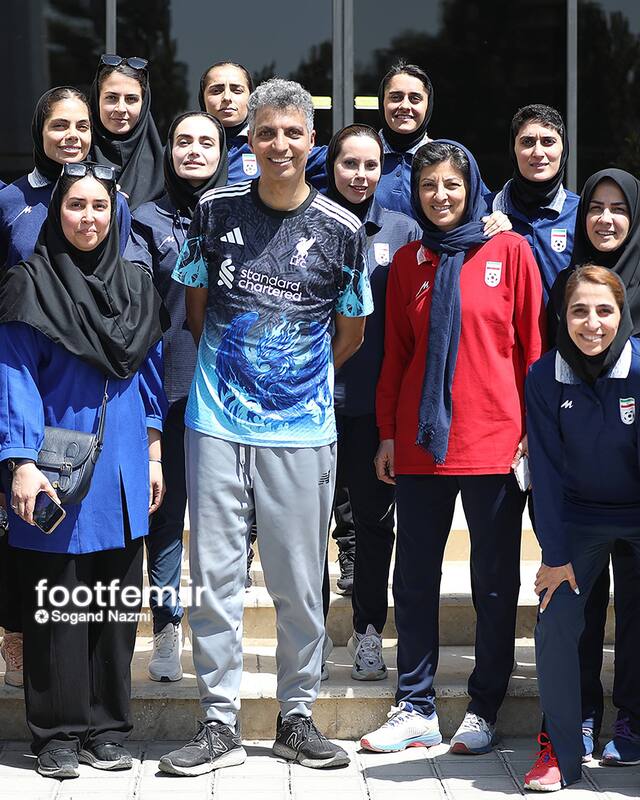 تمرین تیم ملی فوتسال زنان ایران