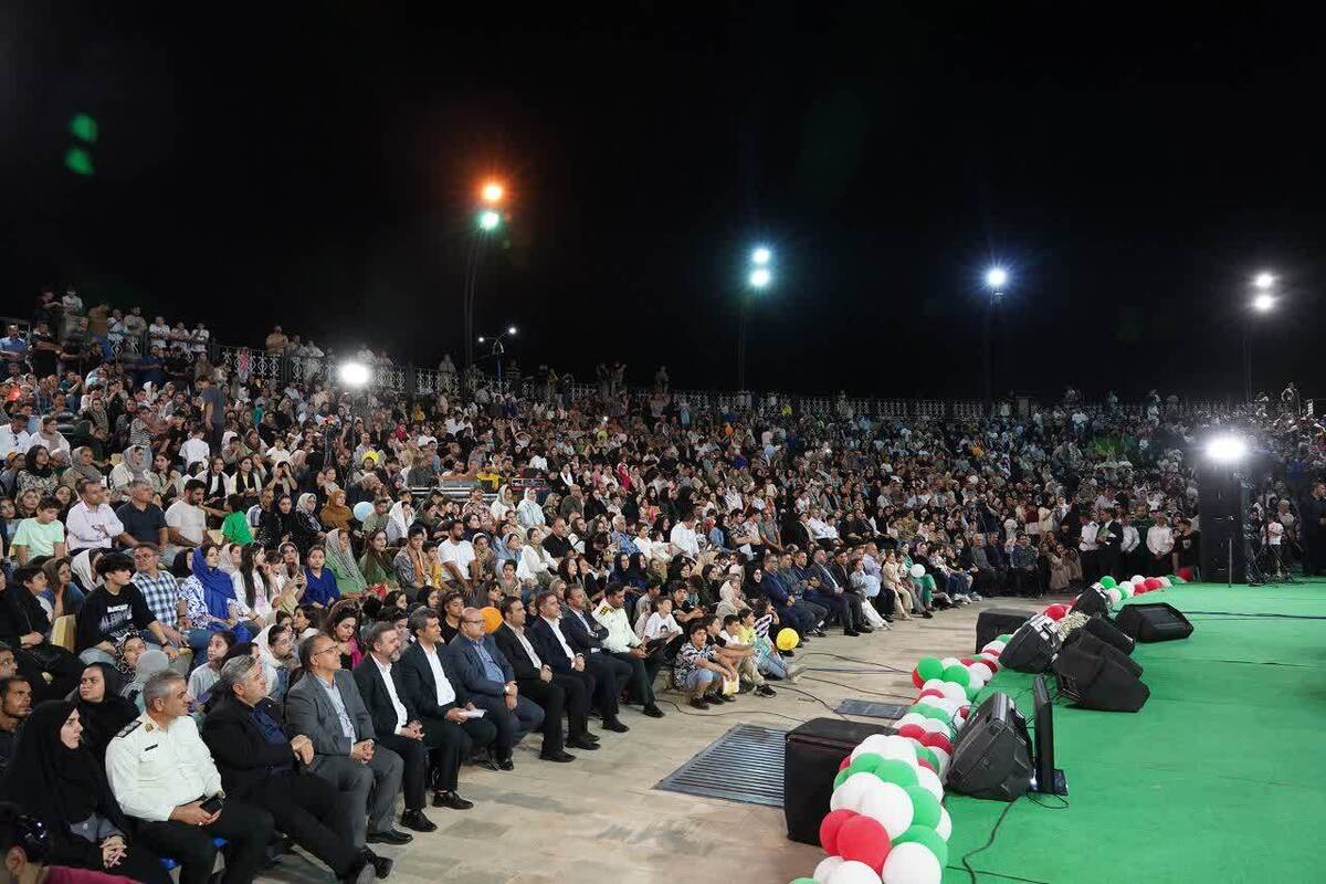 کنسرت سالار عقیلی در منطقه آزاد ارس