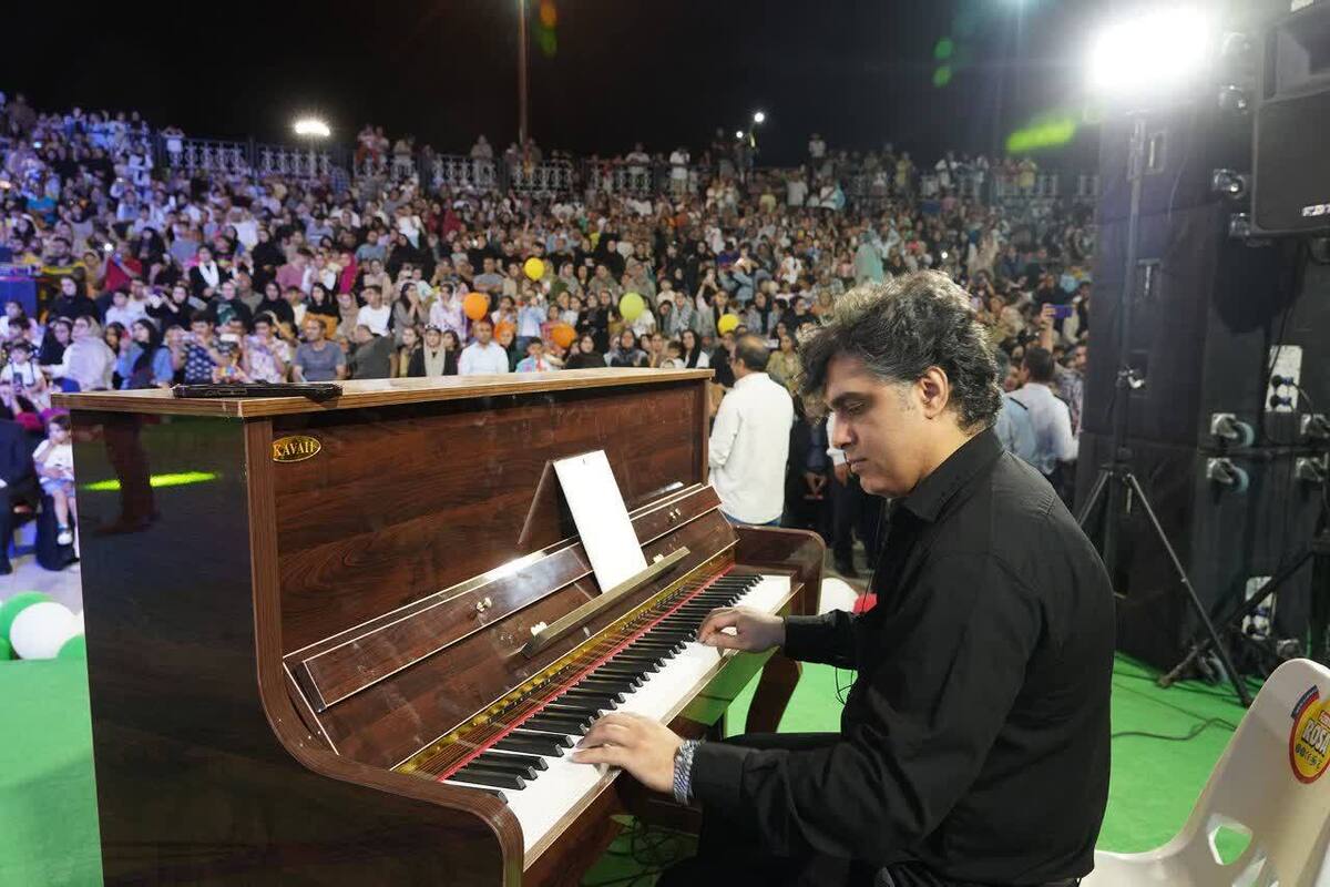 کنسرت سالار عقیلی در منطقه آزاد ارس