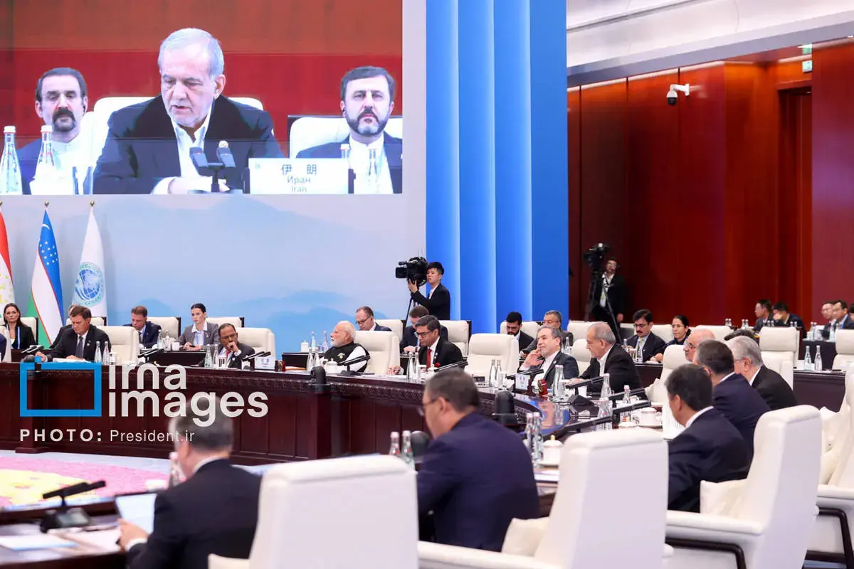 نشست سران کشور‌های عضو سازمان همکاری شانگهای