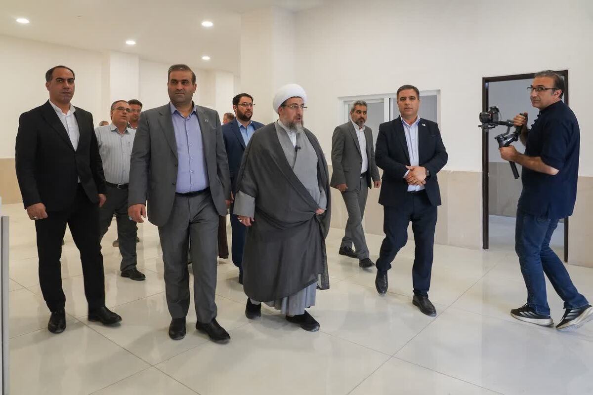 بازدید نماینده ولی فقیه در استان آذربایجان شرقی از پروژه فرهنگسرای ارس