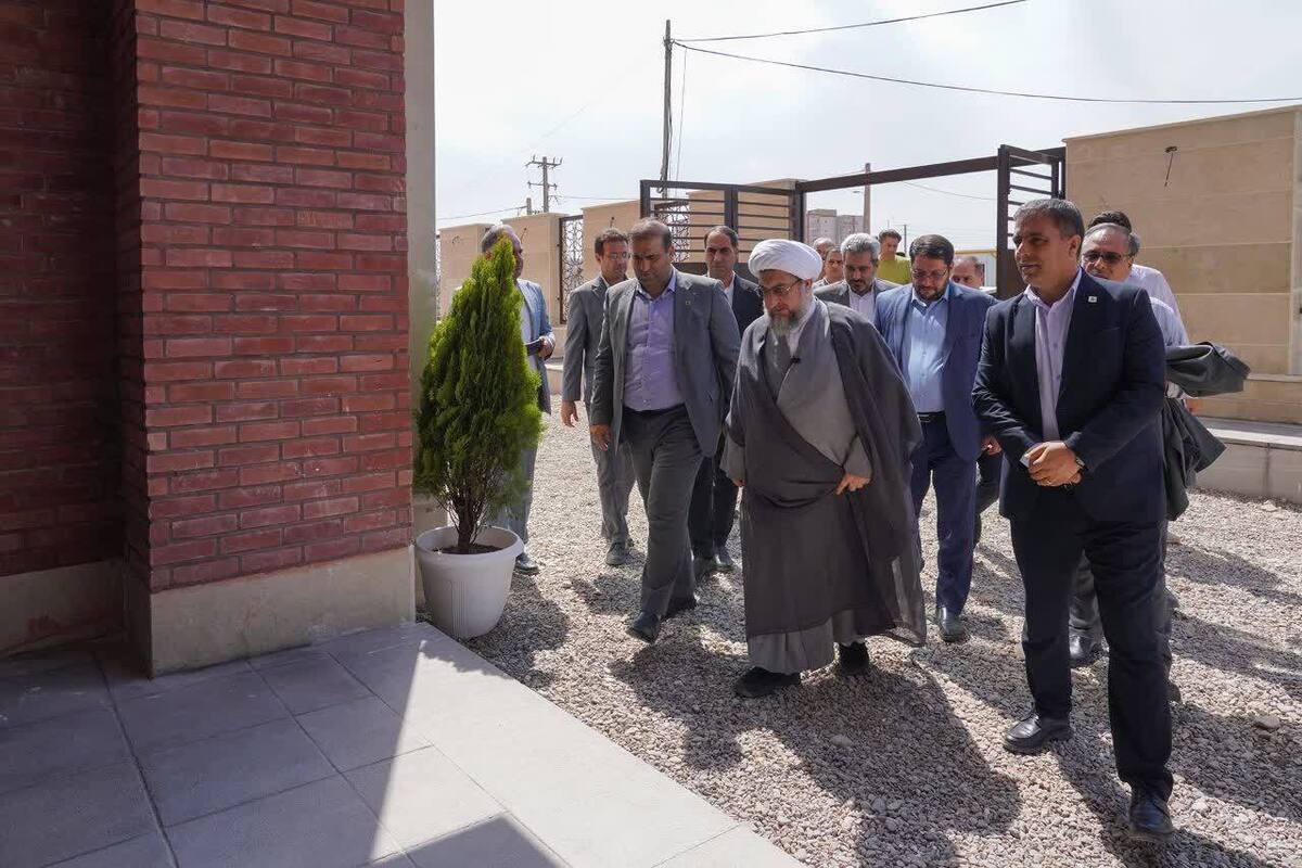 بازدید نماینده ولی فقیه در استان آذربایجان شرقی از پروژه فرهنگسرای ارس