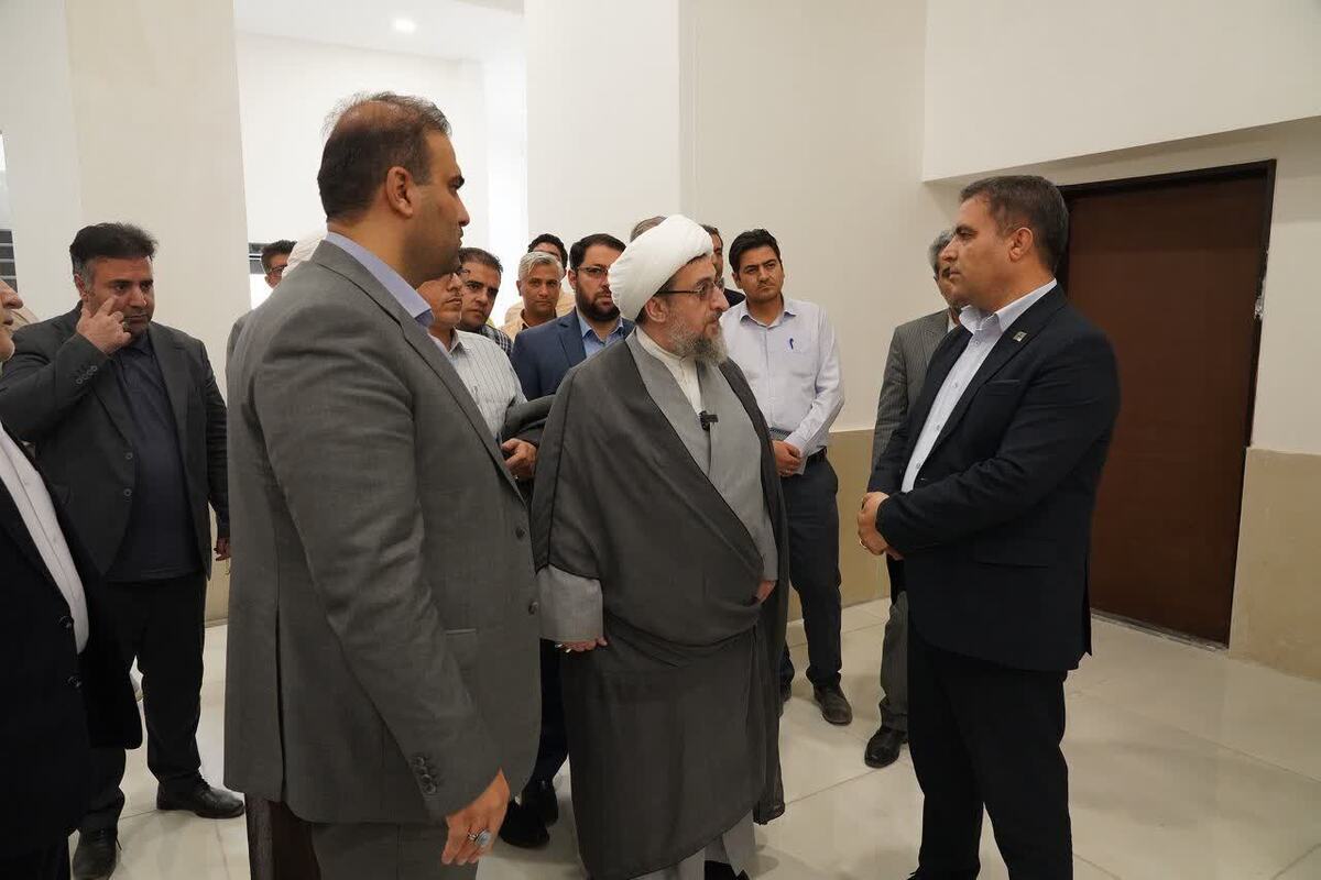 بازدید نماینده ولی فقیه در استان آذربایجان شرقی از پروژه فرهنگسرای ارس