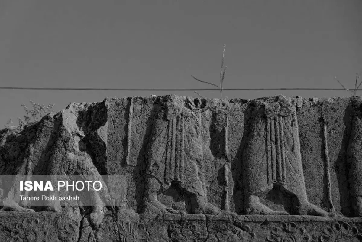 سیاه و سفید تخت‌جمشید