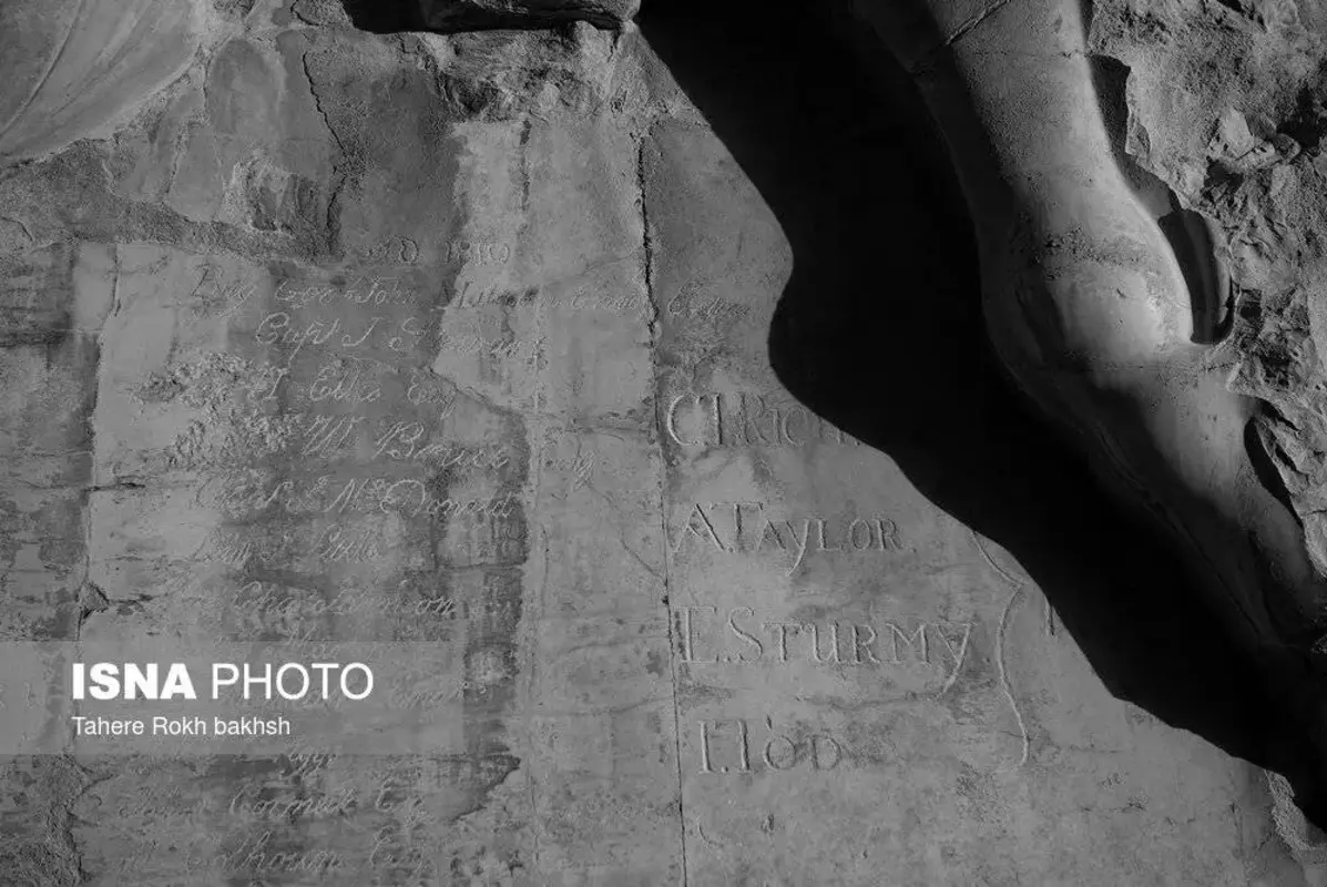 سیاه و سفید تخت‌جمشید