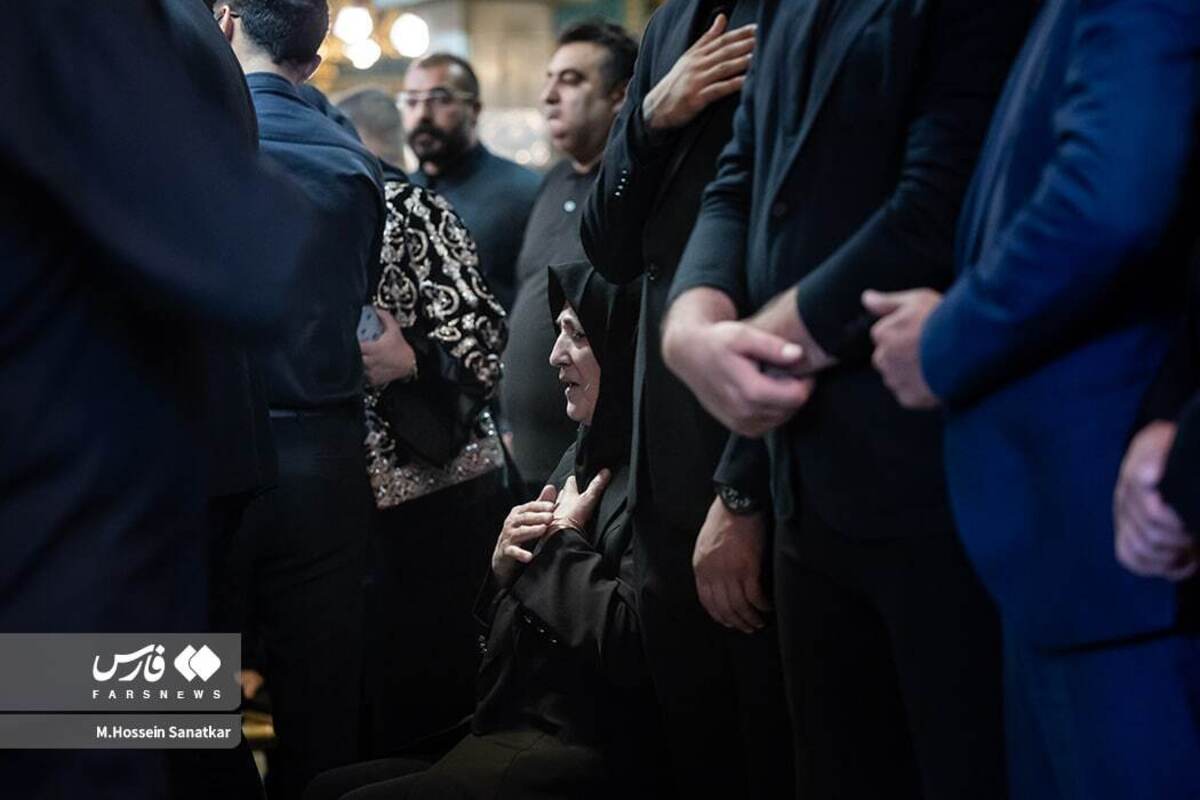 حضور هنرمندان در مراسم ختم امید جهان