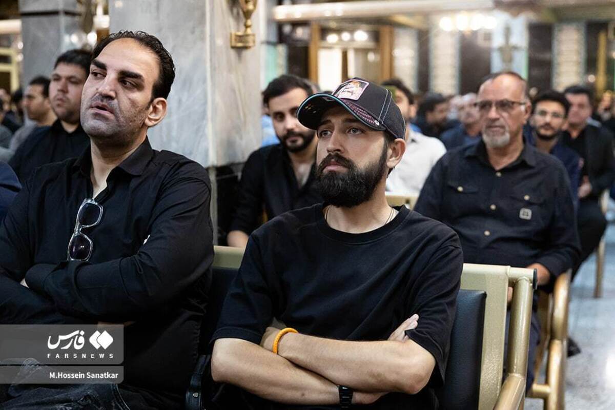 حضور هنرمندان در مراسم ختم امید جهان