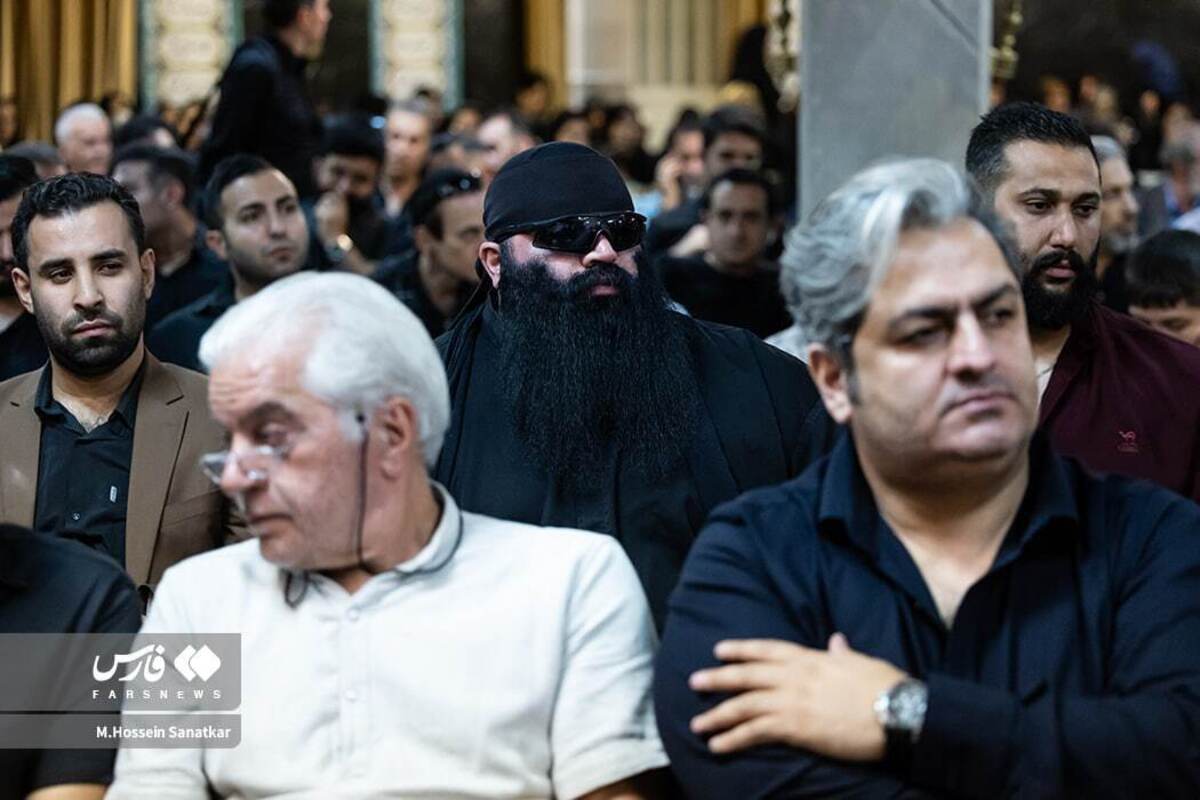 حضور هنرمندان در مراسم ختم امید جهان