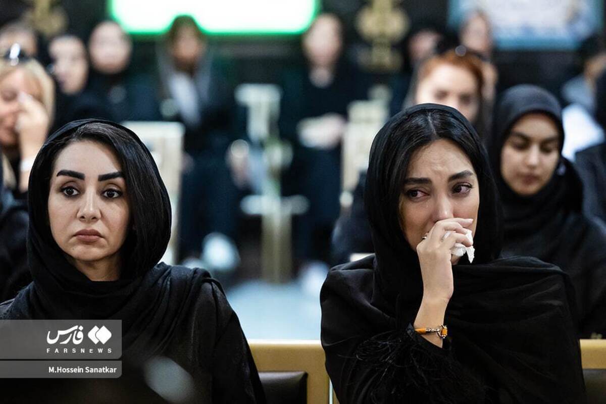 حضور هنرمندان در مراسم ختم امید جهان