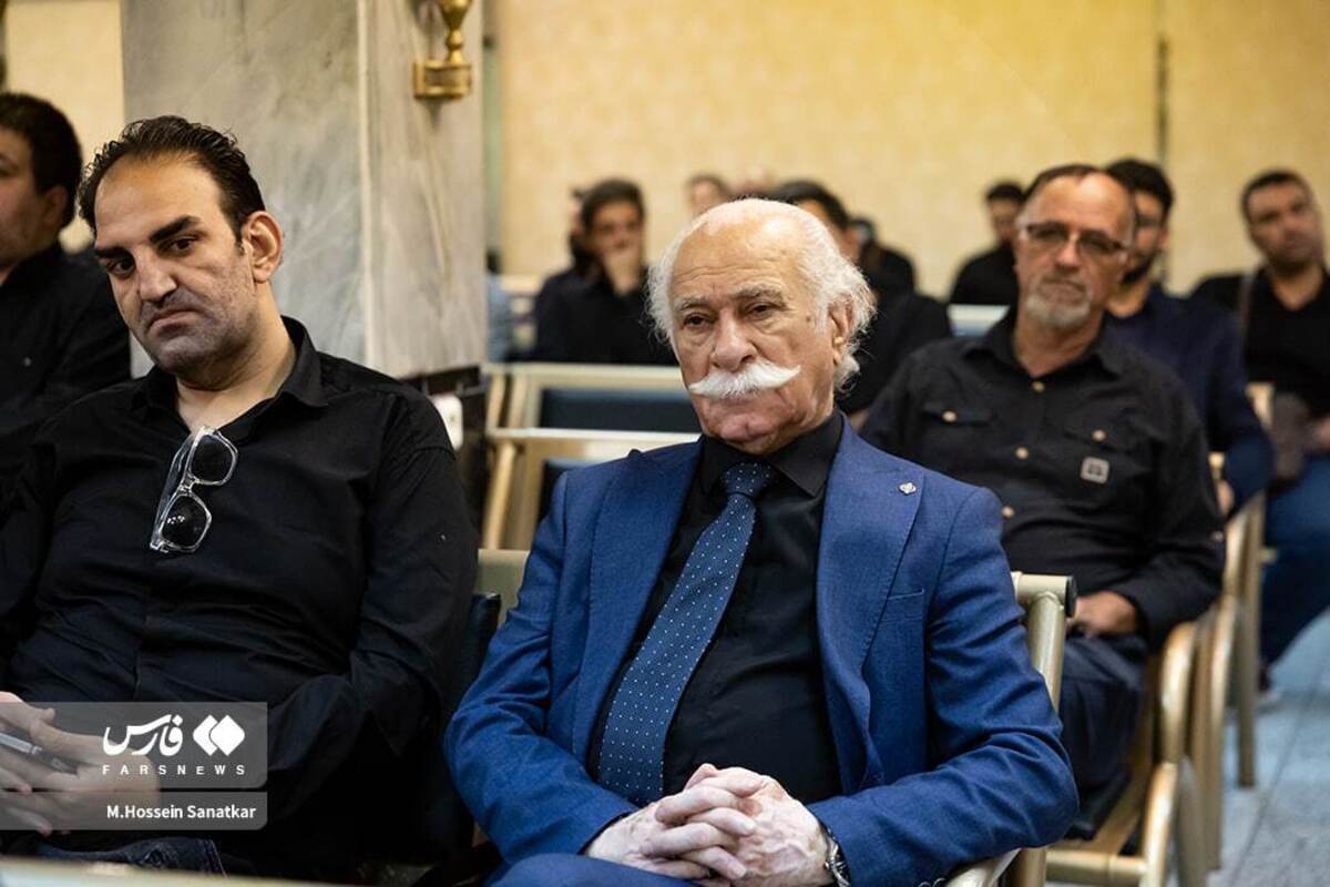 حضور هنرمندان در مراسم ختم امید جهان