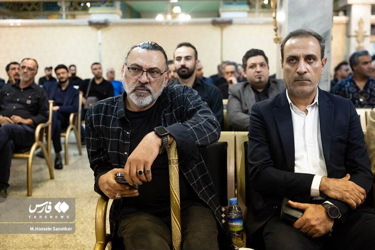 حضور هنرمندان در مراسم ختم امید جهان