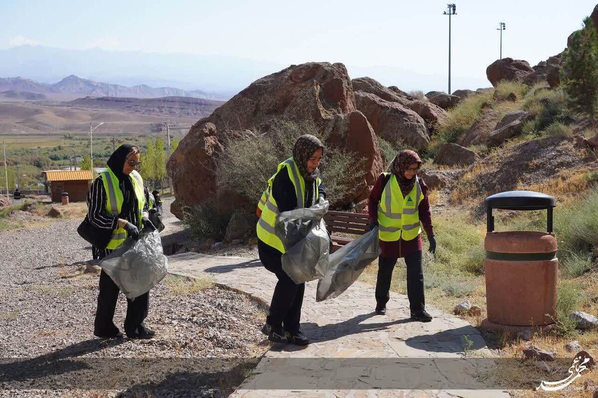 پویش پاکسازی ژئوسایت‌های ژئوپارک جهانی ارس