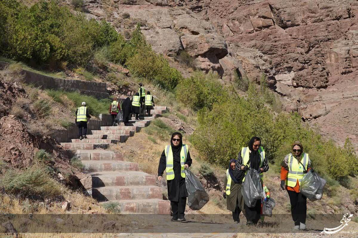 پویش پاکسازی ژئوسایت‌های ژئوپارک جهانی ارس