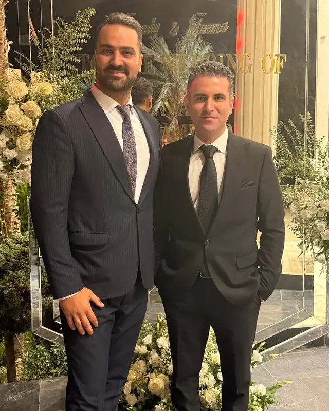  بازیگران در عروسی محمد نادری