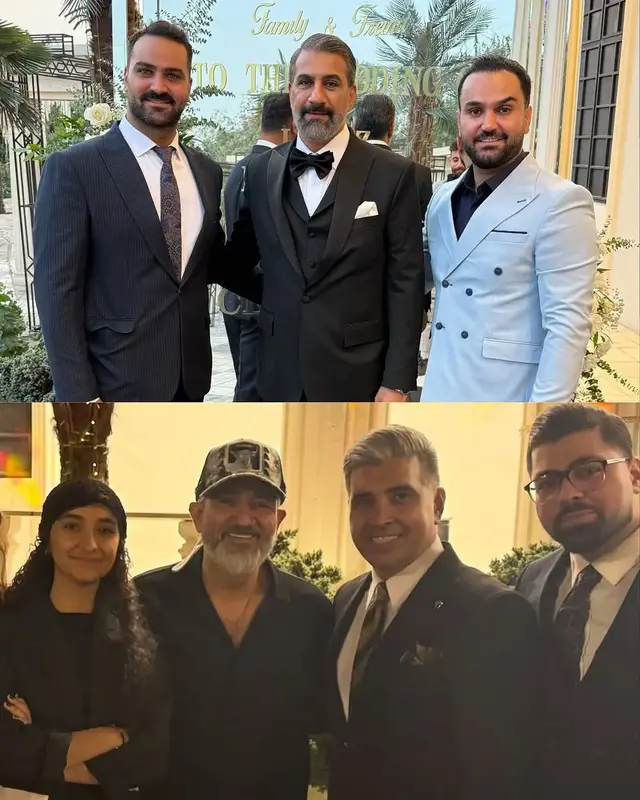  بازیگران در عروسی محمد نادری