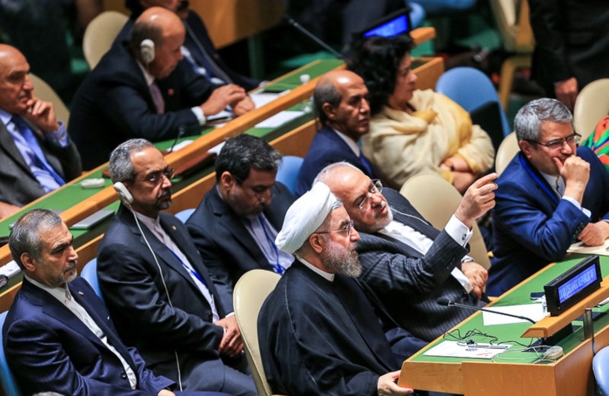 خوش وبش‌های حسن روحانی و جواد ظریف 