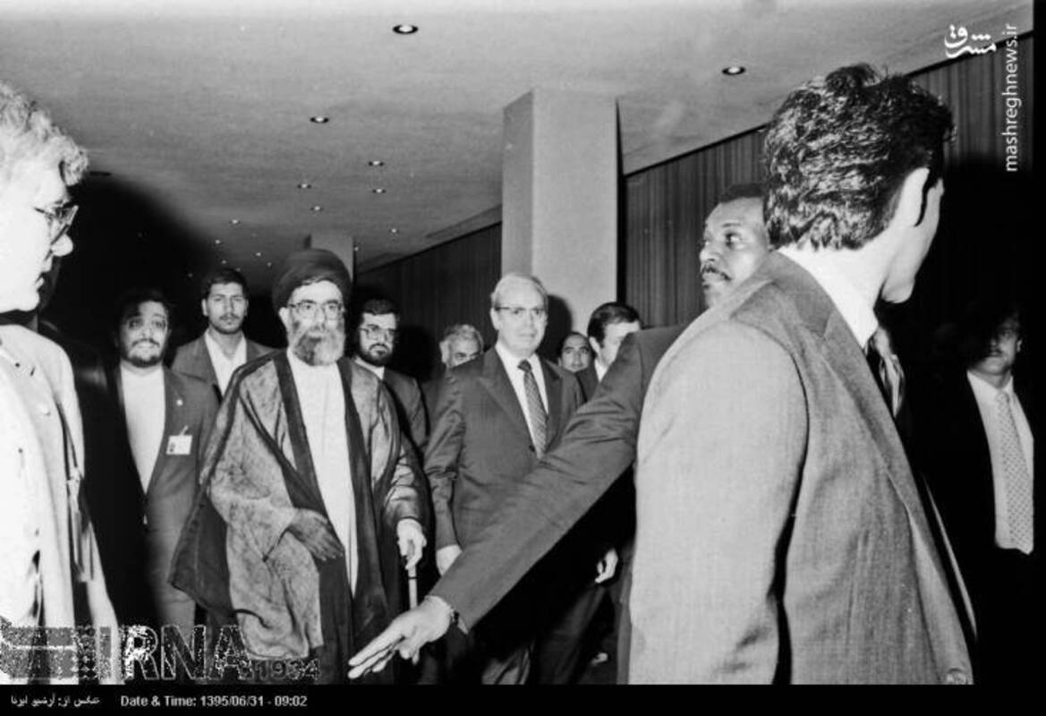 حضور آیت‌الله خامنه‌ای در سازمان ملل