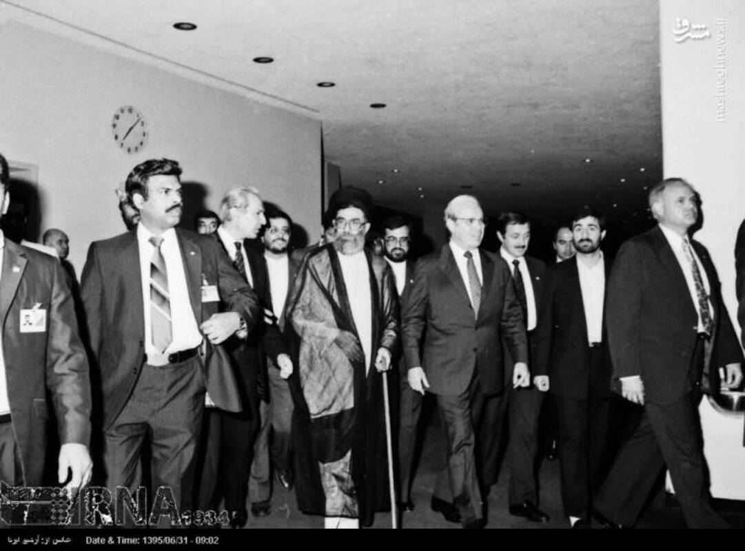 حضور آیت‌الله خامنه‌ای در سازمان ملل