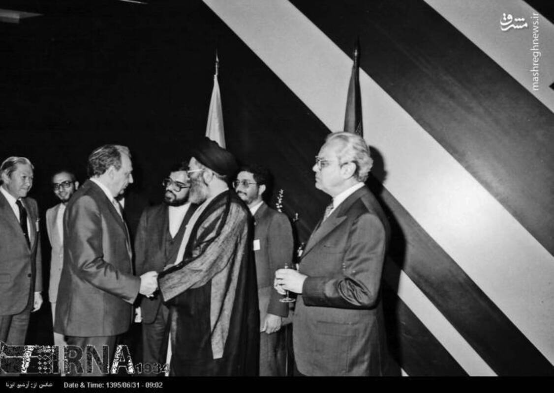 حضور آیت‌الله خامنه‌ای در سازمان ملل