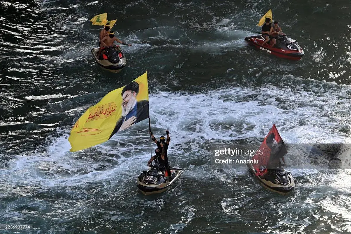 مراسم سالگرد شهادت سید حسن نصرالله