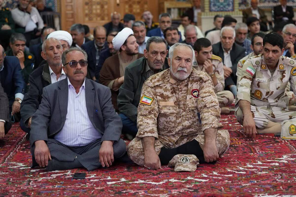 تجلیل از رزمندگان دفاع مقدس و جبهه مقاومت شهرستان جلفا